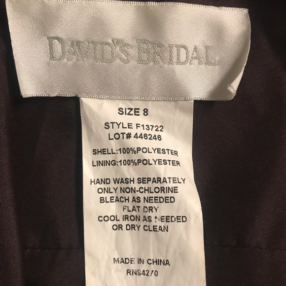 David’s Bridal Swing Dress - Picture 7 of 7